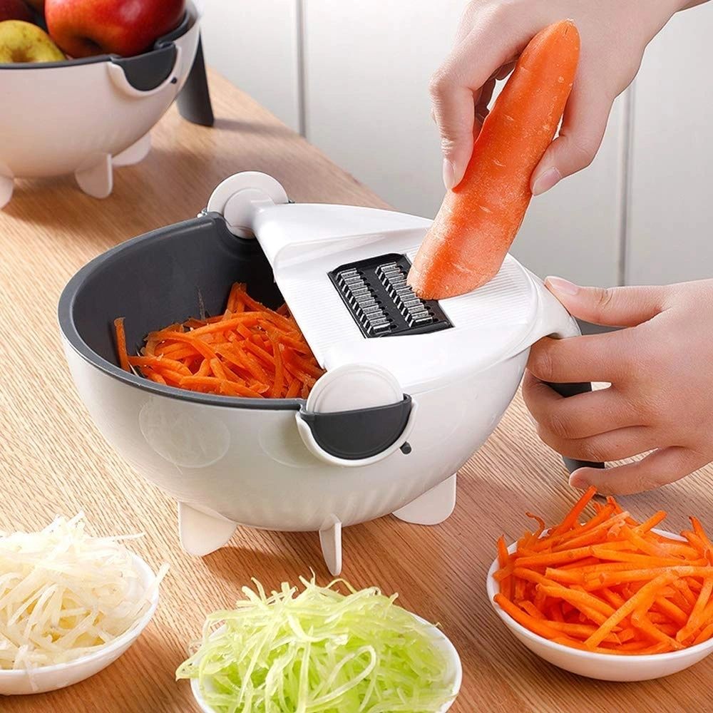 Vegetable Cutter Shredder with Bowl