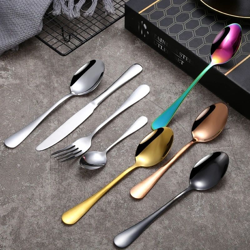Stainless Steel Cutlery Set for Six (6)