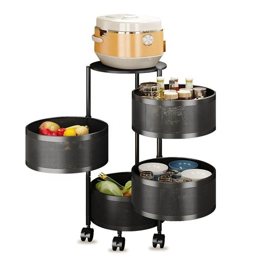 Four (4) Layer Rotating Storage Rack